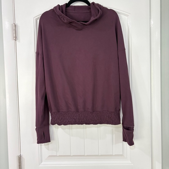 Lululemon Lead The Pack Hoodie Black Cherry - Picture 6 of 9